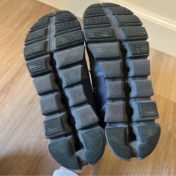 On Running Men's Cloud Waterproof Shoes blue navy 8.5 - Picture 8 of 11